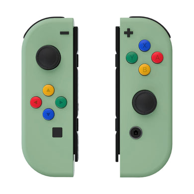 Matcha Green Shells For NS Switch Joycon & OLED Joycon-Without Any Buttons Included-CP322WS - Extremerate Wholesale