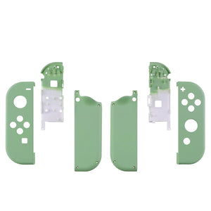 Matcha Green Shells For NS Switch Joycon & OLED Joycon-Without Any Buttons Included-CP322WS - Extremerate Wholesale