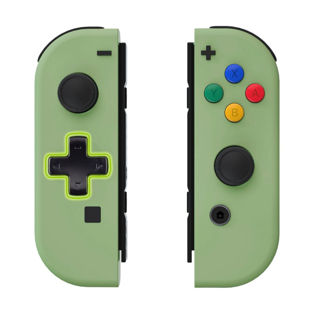 Matcha Green Shells For NS Switch Joycon & OLED Joycon Dpad Version-JZP316V1WS - Extremerate Wholesale