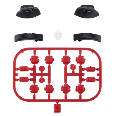 Matt Solid Black Red 21in1 Button Kits For NS Switch Joycon & OLED Joycon-AJ102 - Extremerate Wholesale