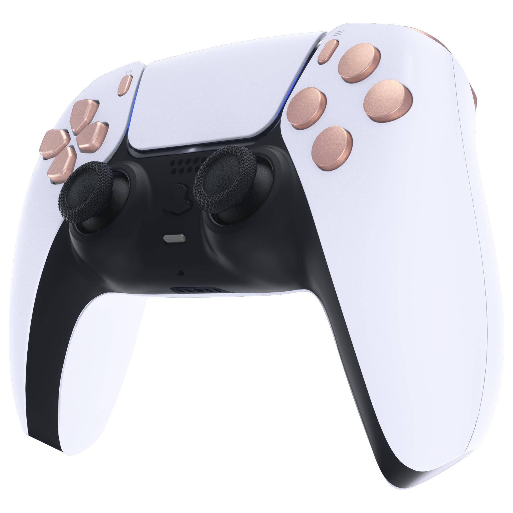 Matte UV Metallic Rose Gold 11in1 Button Kits For PS5 Controller BDM-030 –  Extremerate Wholesale