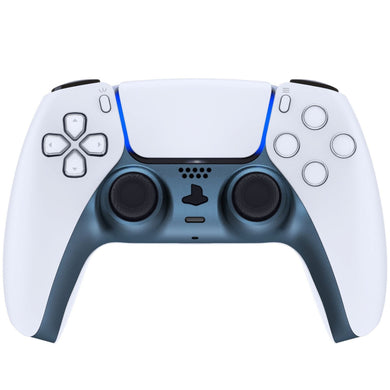 Matte UV Regal Blue Decorative Trim Shell With Accent Rings Compatible With PS5 Controller-GPFP3020WS - Extremerate Wholesale