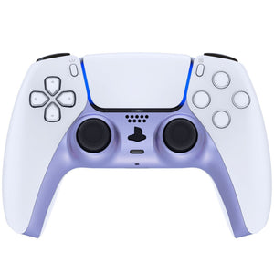 Matte UV Snowstorm Mauve Decorative Trim Shell With Accent Rings Compatible With PS5 Controller-GPFP3021WS - Extremerate Wholesale