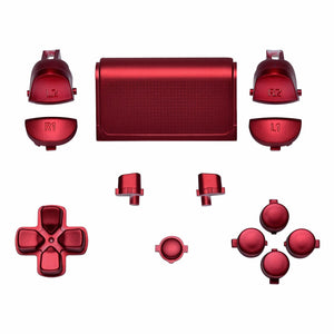 Matte UV Vampire Red 13in1 Button Kits Compatible With PS4 Gen2 Controller-SP4J0403WS - Extremerate Wholesale