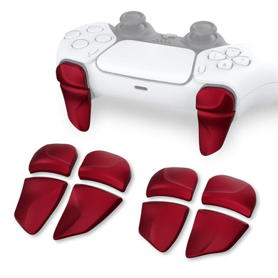 Matte UV Vampire Red 2 Pairs Shoulder Buttons Extention Triggers For PS5 & PS5 Edge Controller & PS Portal Remote Player-PFPJ041 - Extremerate Wholesale