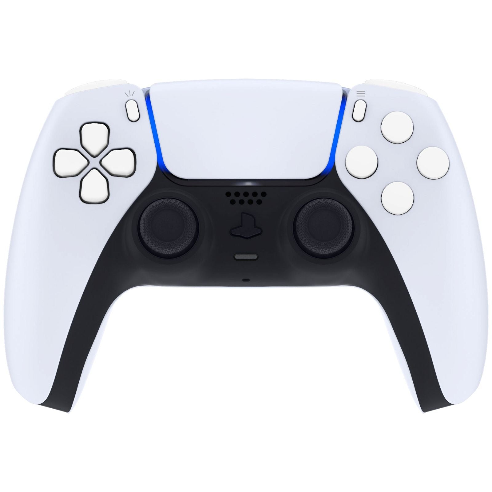 Matte UV White 11in1 Button Kits Compatible With PS5 Controller  BDM-030/040/050 - JPF1008G3WS