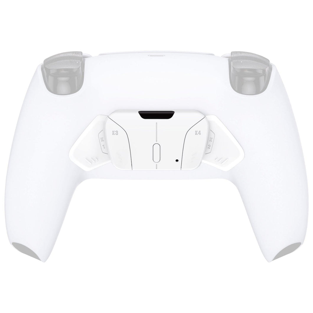 Matte UV White Replacement Redesigned K1 K2 K3 K4 Back Buttons Housing Shell Compatible With PS5 Controller Extremerate Rise4 Remap Kit-VPFP3001 - Extremerate Wholesale