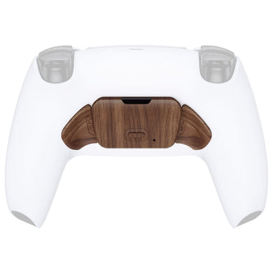 Matte UV Wooden Grain Replacement Redesigned K1 K2 Back Button Housing Shell Compatible With PS5 Controller Extremerate Rise Remap Kit-WPFS2001 - Extremerate Wholesale