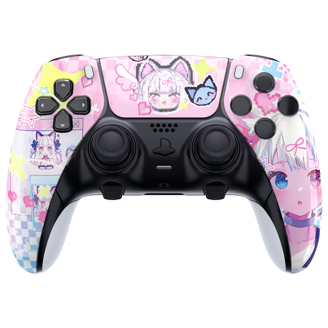 MeWoow Left Right Front Housing Shell With Touchpad Compatible With PS5 Edge Controller - MLREGT016WS