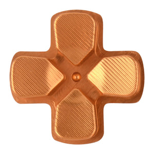 Metal Gold Dpad Compatible With PS4 Controller-P4J0525 - Extremerate Wholesale