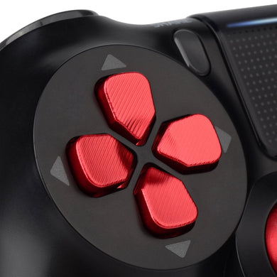 Metal Red Dpad Compatible With PS4 Controller-P4J0527 - Extremerate Wholesale
