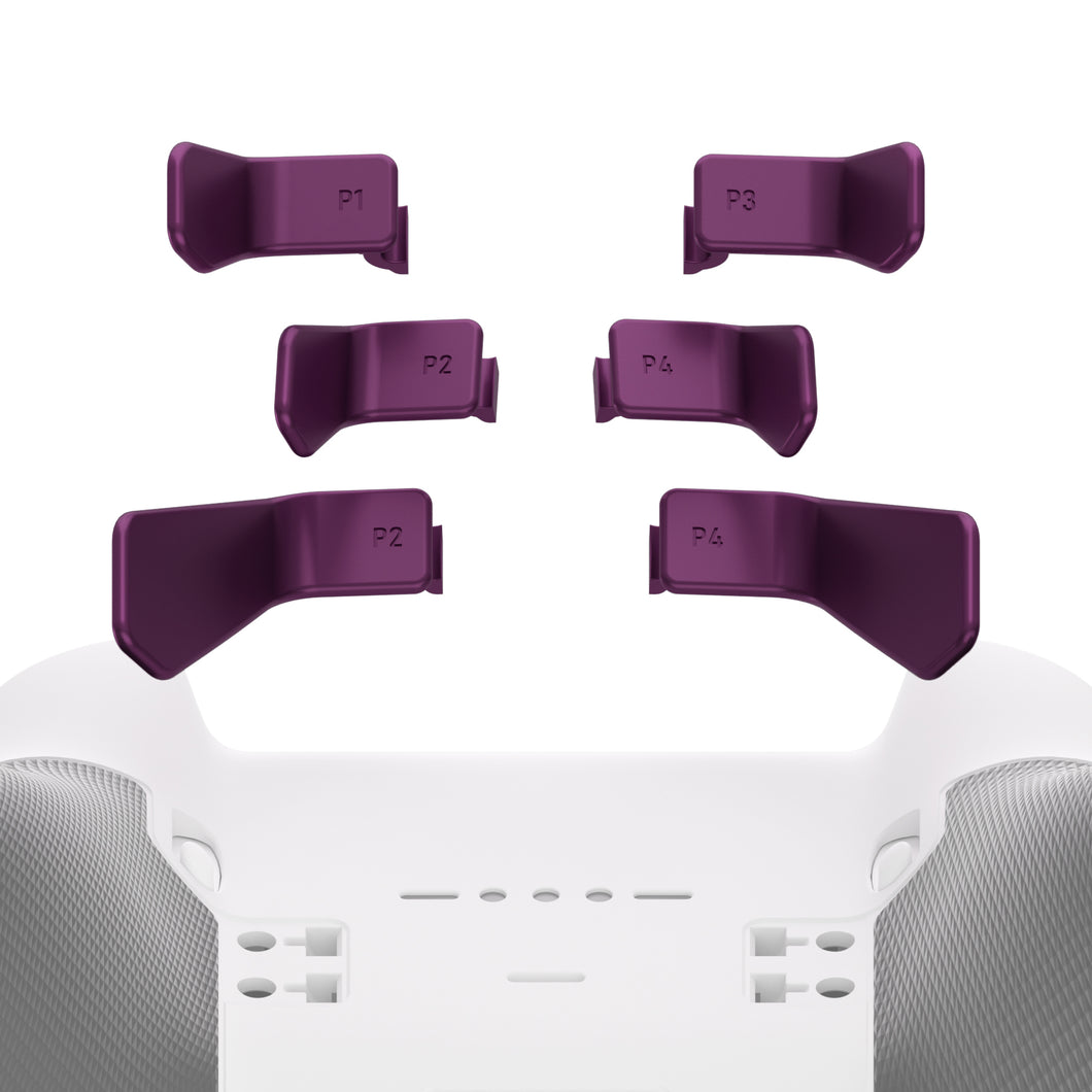 Metalic Grape 6in1 Replacement Interchangeable Swift Back Paddles for Xbox One Elite & Elite Series 2 Controller - IL606WS