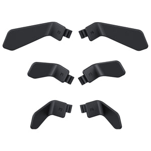 Metalic Black 6in1 Replacement Interchangeable Swift Back Paddles for Xbox One Elite & Elite Series 2 Controller - IL601WS - Extremerate Wholesale