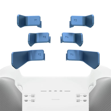 Metalic Neptune Blue 6in1 Replacement Interchangeable Swift Back Paddles for Xbox One Elite & Elite Series 2 Controller - IL604WS - Extremerate Wholesale