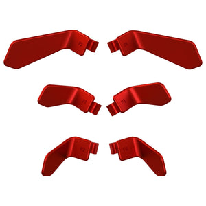 Metalic Vampire Red 6in1 Replacement Interchangeable Swift Back Paddles for Xbox One Elite & Elite Series 2 Controller - IL605WS - Extremerate Wholesale