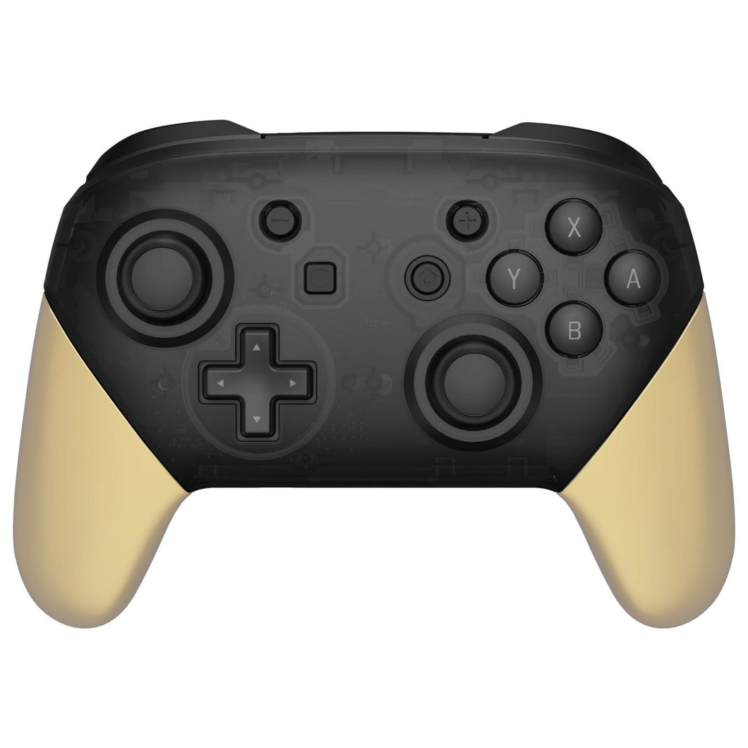 Metallic Champagne Gold Handle Grips For NS Pro Controller-GRP358WS - Extremerate Wholesale