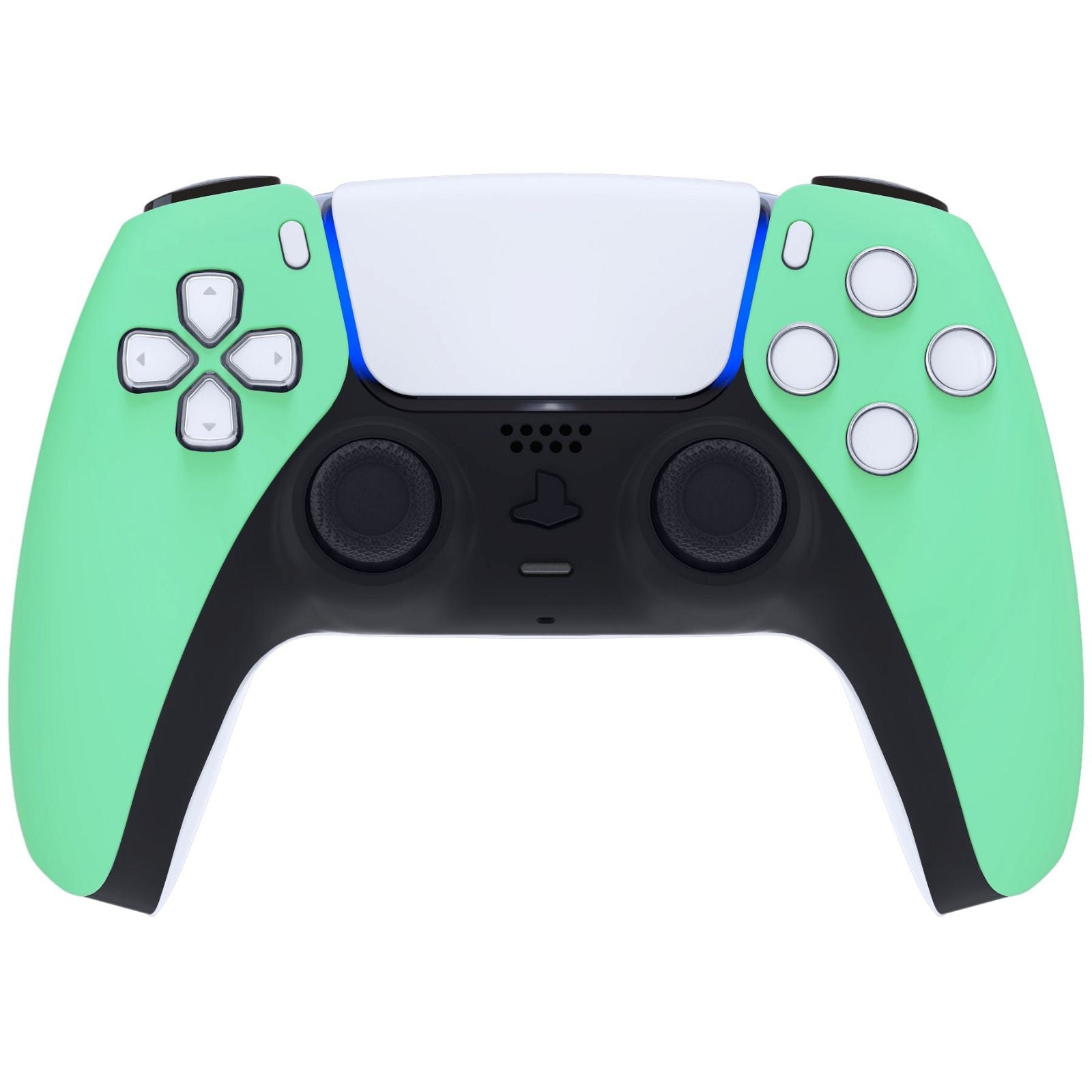 Matte UV Mint Green Front Shell Compatible With PS5 Controller-MPFP3014V1WS