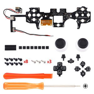Multi-colors Luminated Matte UV Black Button DTF V3 LED Kit For PS5 Controller BDM-030 & BDM-040 - PFLED02G3 - Extremerate Wholesale