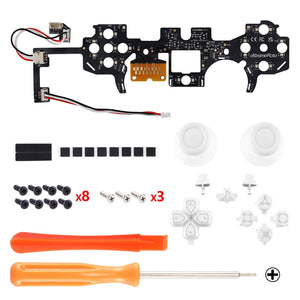 Multi-colors Luminated Matte UV White Button DTF V3 LED Kit For PS5 Controller BDM-030 & BDM-040 - PFLED06G3 - Extremerate Wholesale