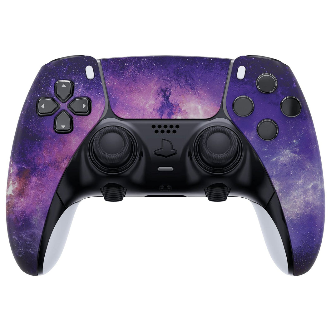 Nebula Galaxy Left Right Front Housing Shell With Touchpad Compatible With PS5 Edge Controller - MLREGT006WS - Extremerate Wholesale
