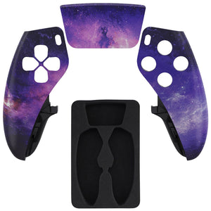 Nebula Galaxy Left Right Front Housing Shell With Touchpad Compatible With PS5 Edge Controller - MLREGT006WS - Extremerate Wholesale