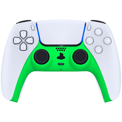 Neon Green Decorative Trim Shell With Accent Rings Compatible With PS5 Controller-GPFP3024WS - Extremerate Wholesale