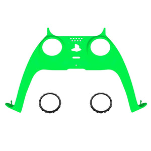 Neon Green Decorative Trim Shell With Accent Rings Compatible With PS5 Controller-GPFP3024WS - Extremerate Wholesale