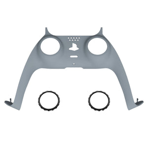 New Hope Gray Decorative Trim Shell With Accent Rings Compatible With PS5 Controller-GPFP3037WS - Extremerate Wholesale