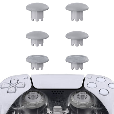 New Hope Gray EDGE Sticks Replacement Interchangeable Thumbsticks for PS5 & PS4 All Model Controllers - P5J204WS - Extremerate Wholesale
