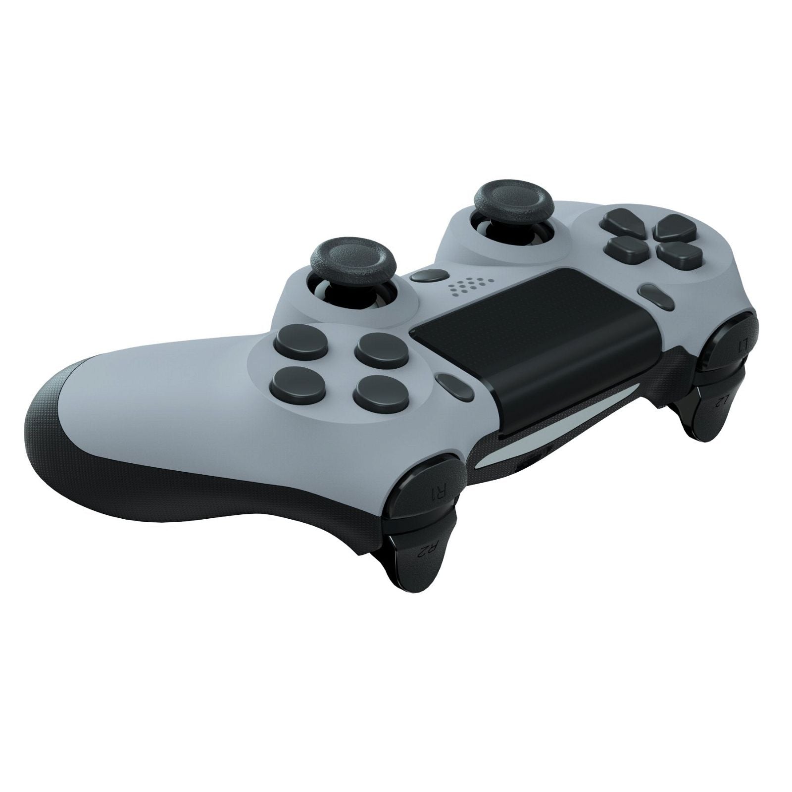 New Hope Gray Front Shell Compatible With PS4 Gen2 Controller-SP4FX22V1WS
