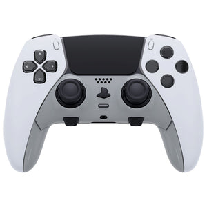New Hope Gray Replacement Top Bottom Decorative Trim Shell Compatible with PS5 Edge Controller -CXQEGP005WS - Extremerate Wholesale