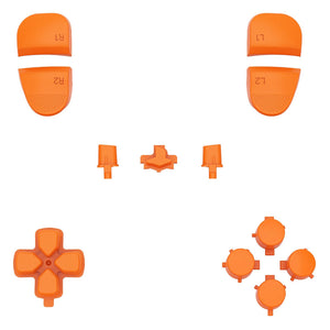 Orange Full Set Button Kits Compatible With PS5 Edge Controller -JXTEGP002WS - Extremerate Wholesale