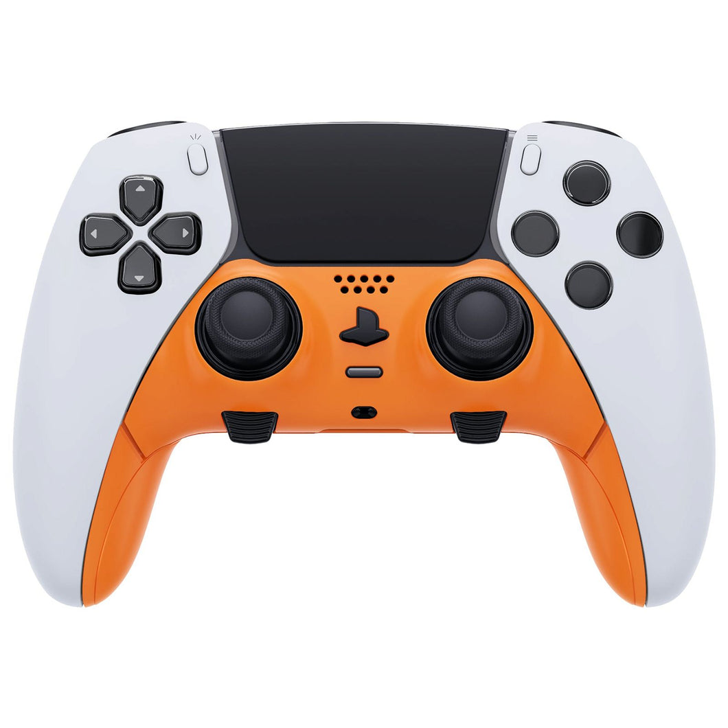 Orange Replacement Top Bottom Decorative Trim Shell Compatible with PS5 Edge Controller -CXQEGP002WS - Extremerate Wholesale