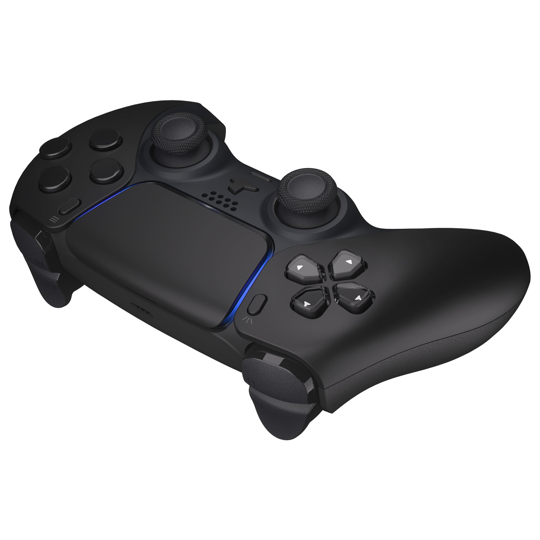 Original Black Front Shell Compatible With PS5 Controller