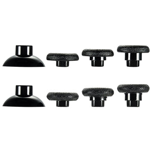 12pcs Removable Swap Thumb Grips Joystick Different Height + 2pcs Bottom Standards Enhancements Thumbsticks For Xbox one/PS4 Controller Black-XOJ0125 - Extremerate Wholesale