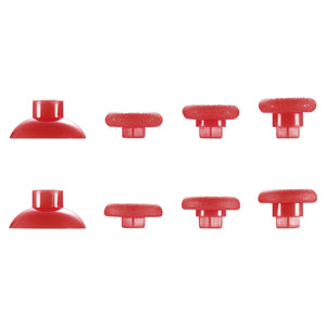 12pcs Removable Swap Thumb Grips Joystick Different Height + 2pcs Bottom Standards Enhancements Thumbsticks For Xbox one/PS4 Controller Red-XOJ0127 - Extremerate Wholesale