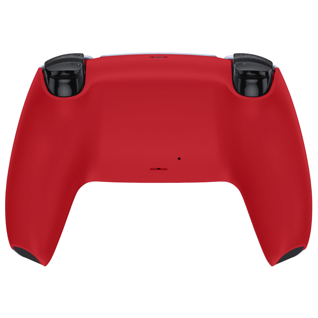 Soft Touch Passion Red Back Shell Compatible With PS5 Controller - DPFP3027WS
