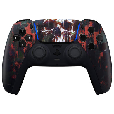 Phantom Skull Front Shell With Touchpad Compatible With PS5 Controller BDM-010 & BDM-020 & BDM-030 & BDM-040 - ZPFT1104G3WS - Extremerate Wholesale