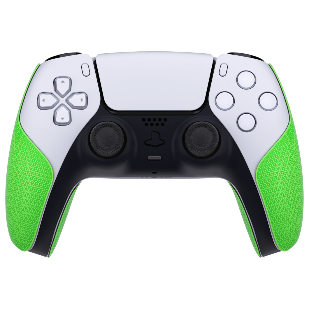 Split Design Grass Green Anti-Skid Sweat-Absorbent Premium Grip for PS5 Controller - FHPFM002