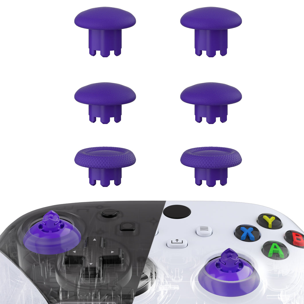 Purple EDGE Sticks Replacement Interchangeable Thumbsticks for Xbox Series X/S & Xbox Core & Xbox One X/S & Xbox Elite V1 & NS Switch Pro Controller - AGLX3M005WS