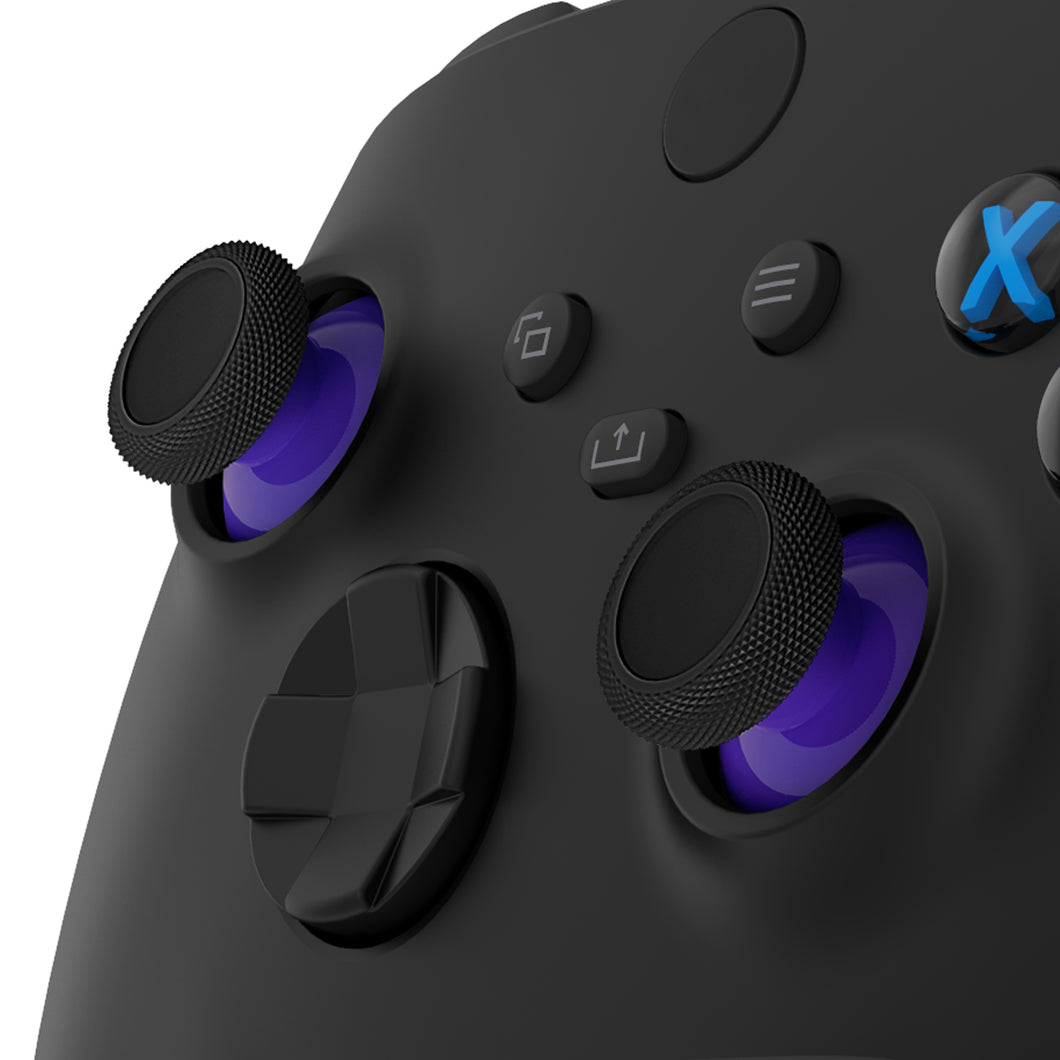Purple & Black Analog Thumbsticks For Xbox Series X/S Controller & Xbox One Standard Controller & Xbox One X/S Controller & Xbox One Elite Controller-JX3435WS