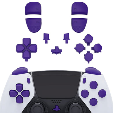 Purple Full Set Button Kits Compatible With PS5 Edge Controller -JXTEGP004WS - Extremerate Wholesale