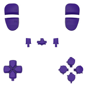 Purple Full Set Button Kits Compatible With PS5 Edge Controller -JXTEGP004WS - Extremerate Wholesale