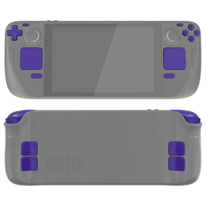 Purple Replacement Full Set Buttons for Steam Deck LCD Console - JESDP012WS - Extremerate Wholesale