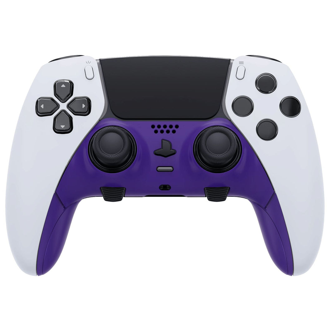 Purple Replacement Top Bottom Decorative Trim Shell Compatible with PS5 Edge Controller -CXQEGP004WS - Extremerate Wholesale