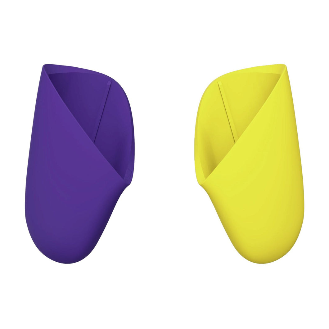 Purple & Sunflower Yellow Handle Grips For NS Pro Controller-GRP355V1WS - Extremerate Wholesale