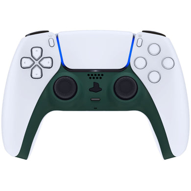 Racing Green Decorative Trim Shell With Accent Rings Compatible With PS5 Controller-GPFP3014WS - Extremerate Wholesale
