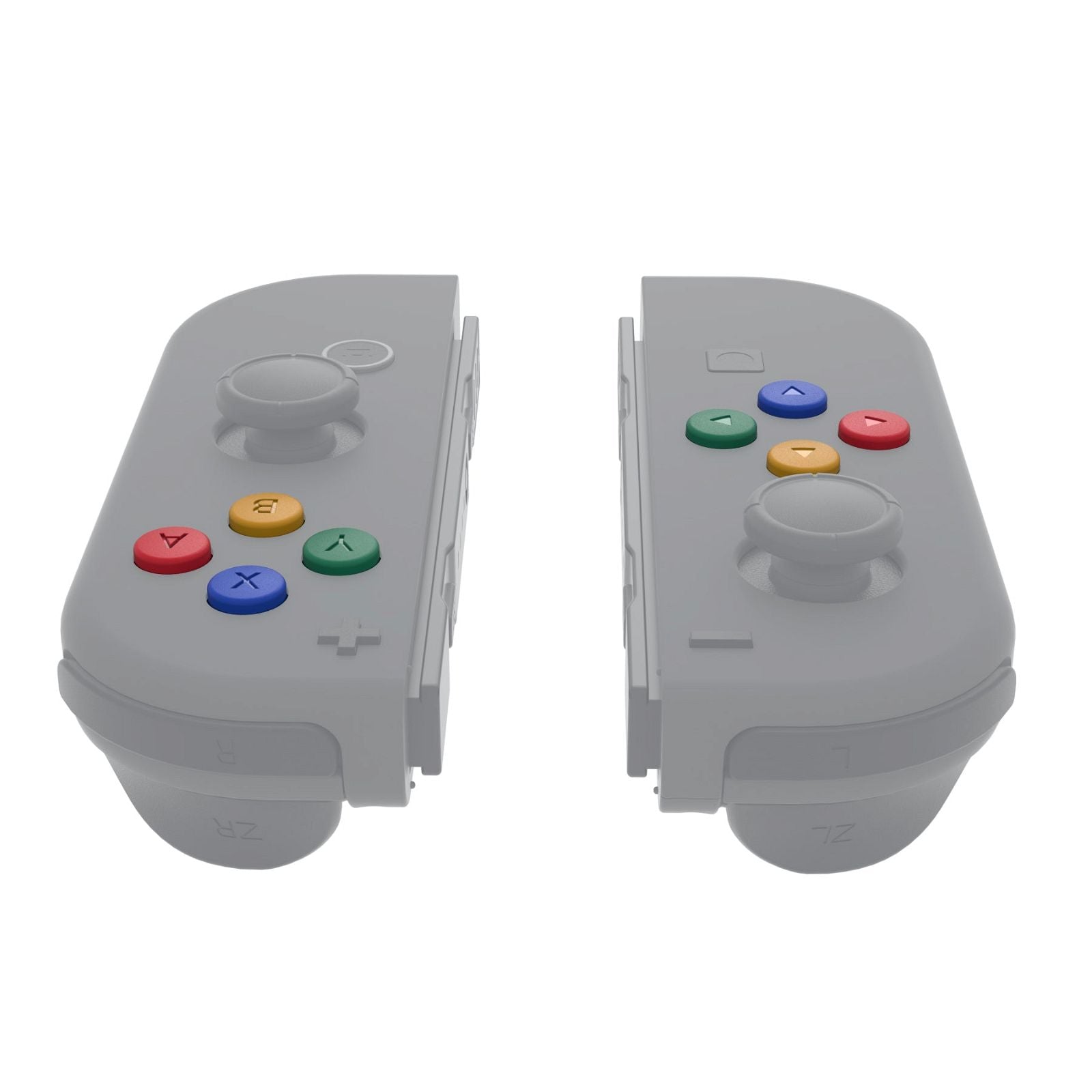 Red Yellow Blue Green 8 in1 ABXY Direction Button Kits For NS