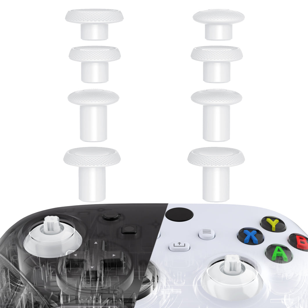 Robot White ThumbsGear V2 Interchangeable Thumbstick for Xbox Series X/S Controller & Xbox Core Controller & Xbox One S/X/Elite Controller & Nintendo Switch Pro Controller - SYGX3M003WS