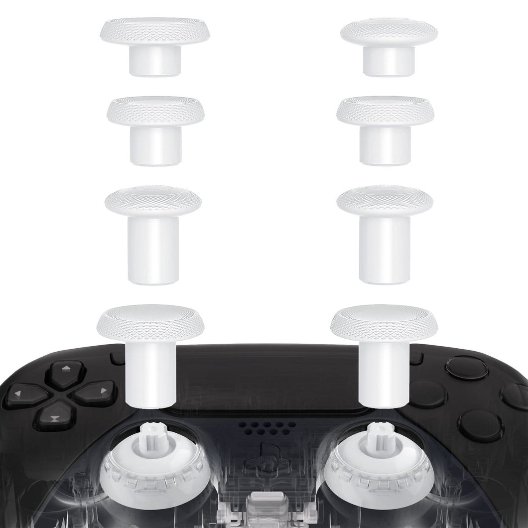 Robot White ThumbsGear V2 Interchangeable Ergonomic Thumbstick with 3 Height Convex & Concave Grips Adjustable Joystick for PS5 & PS4 Controller - YGTPFM003WS - Extremerate Wholesale